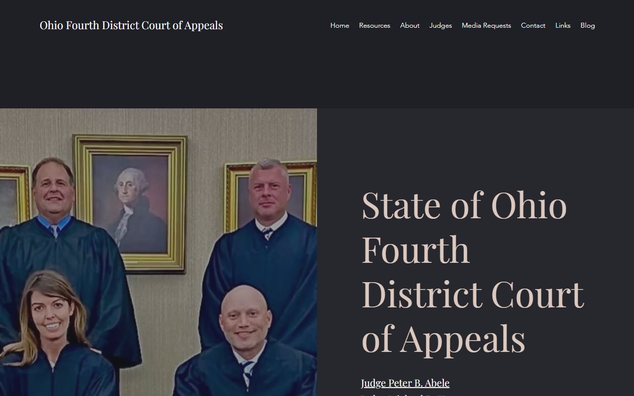 Fourth District Court of Appeals handling Adams County DUI appeals