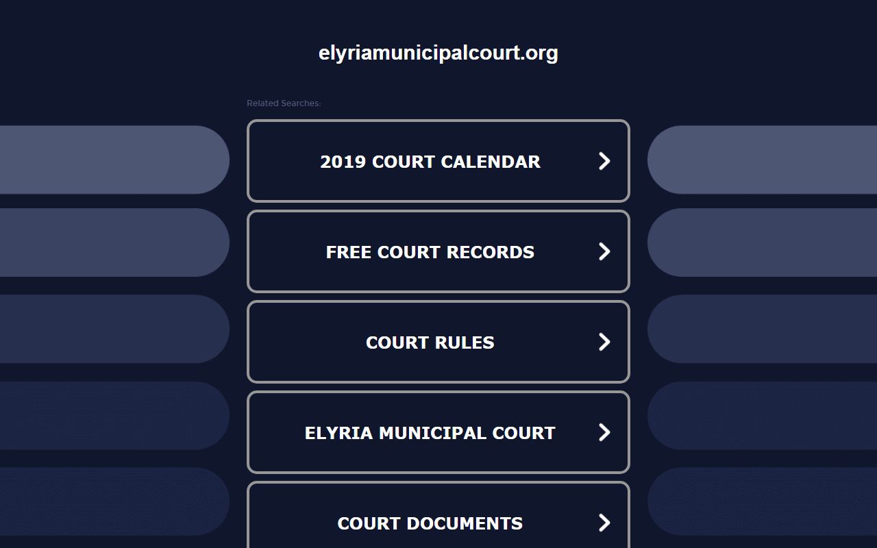 Elyria Municipal Court handling Lorain County DUI cases