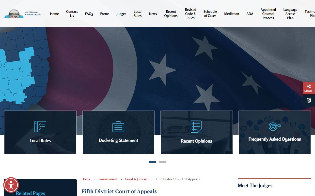 Fifth District Court of Appeals for Perry County DUI case appeals